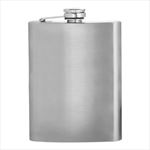 DST33451 8 oz. Stainless Steel Hip Flask With Custom Imprint